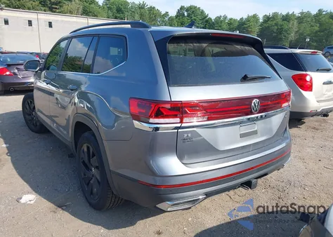 2025 Volkswagen Atlas 2.0T Se W/Technology из США, поврежденный, VIN 1V2KR2CA1SC526135